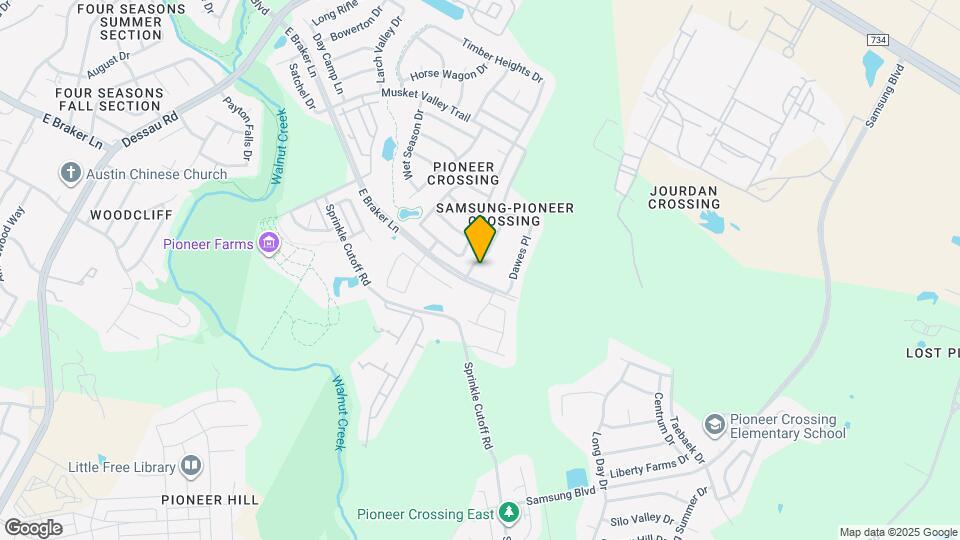 11113 Bachman Dr Map and Location Details