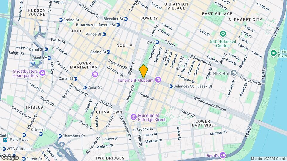 120 Forsyth St Mapa y Detalles de la Ubicación