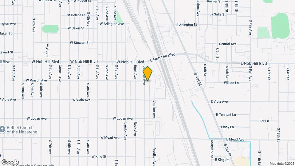 36 W Prasch Ave Map and Location Details