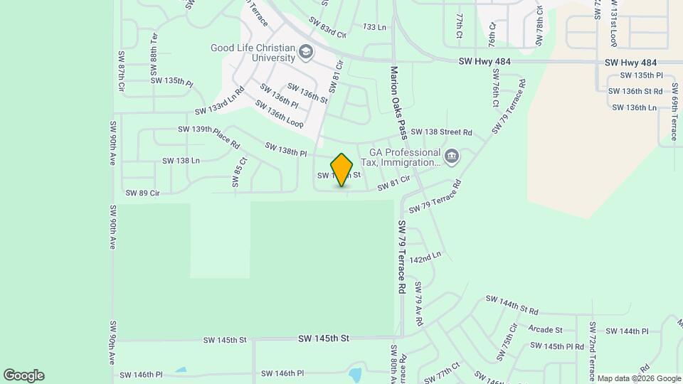 13776 SW 81 Cir Map and Location Details