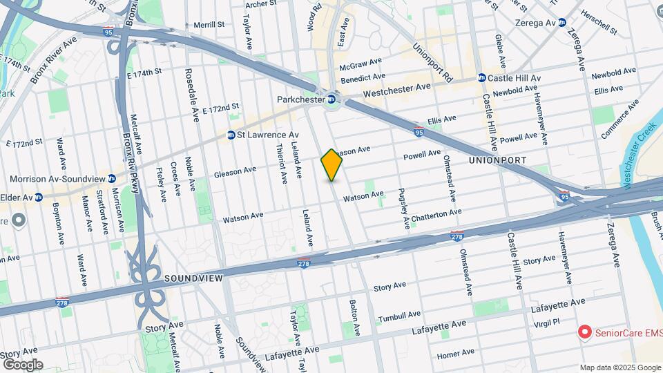 1135 White Plains Rd Map and Location Details