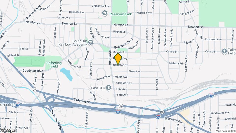1584 Hampton Rd Map and Location Details