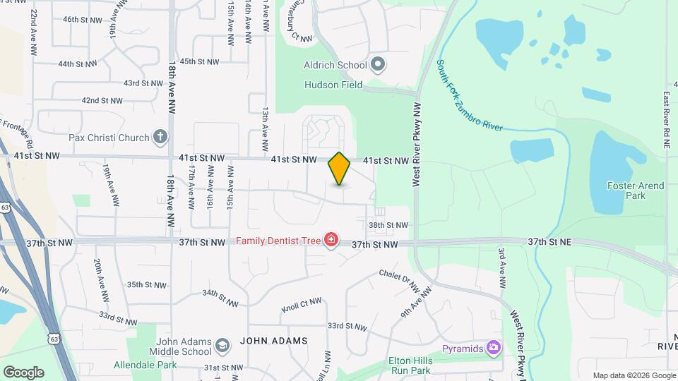 913 40th St NW Map and Location Details