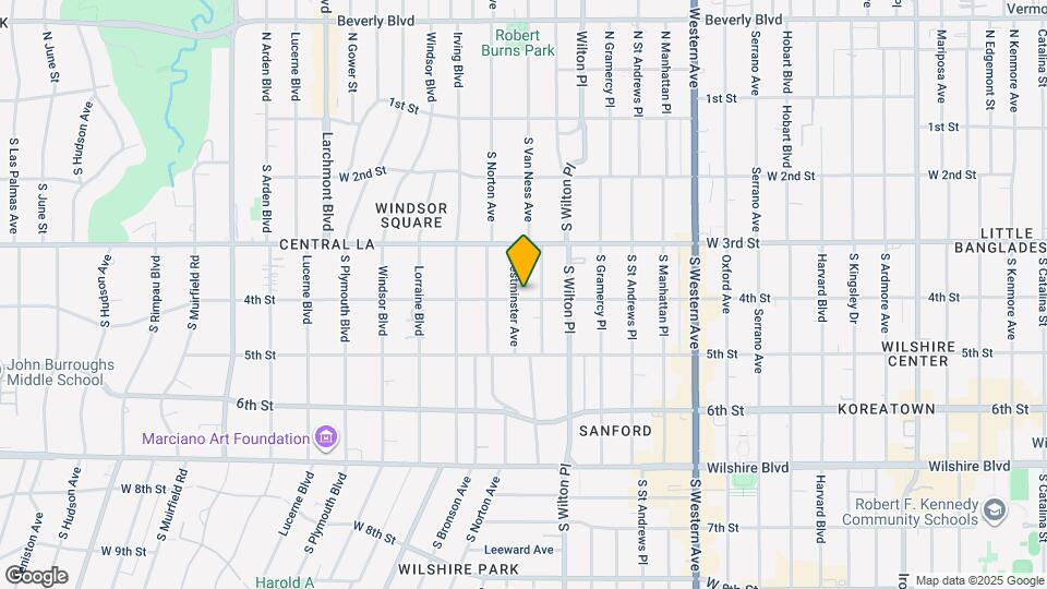 4517 4th St Map and Location Details