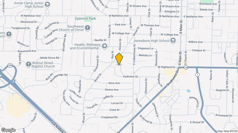 1937 Edgewood St Map and Location Details