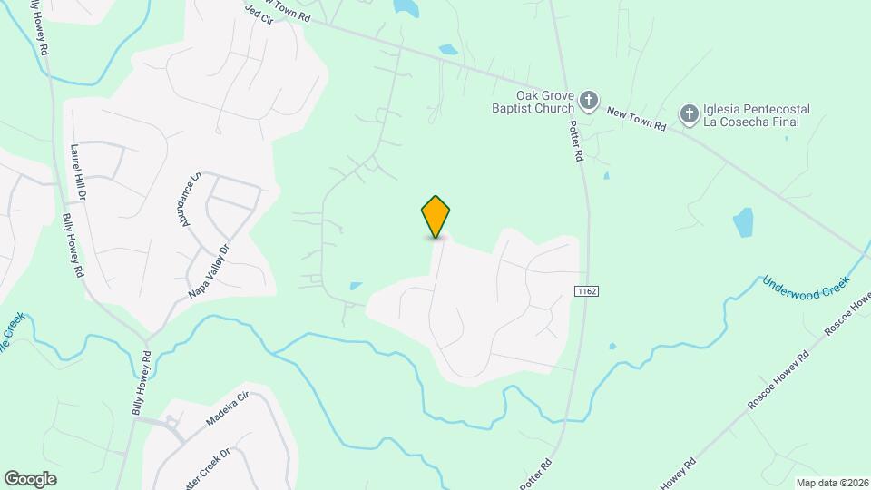 1525 Brooksland Pl Map and Location Details