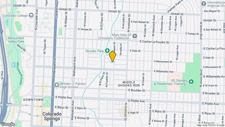 620 N Prospect St Mapa y Detalles de la Ubicación