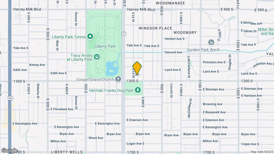 1247 S Lk St Map and Location Details