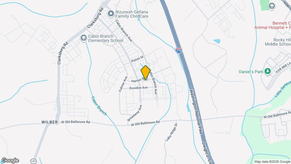 13634 Crossbill Aly Map and Location Details