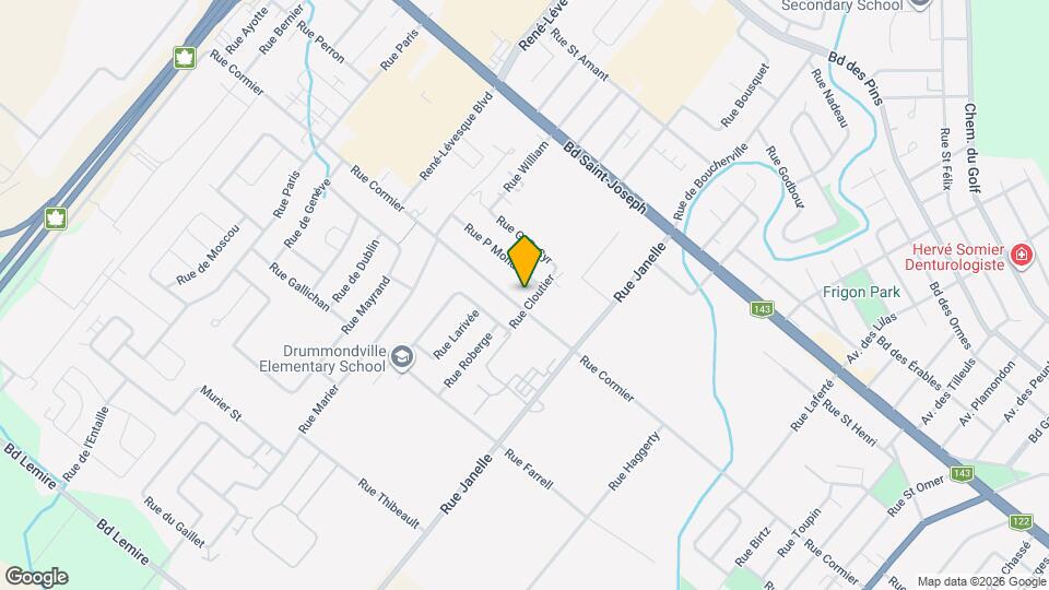 545-561 P.-Mondou Rue Map and Location Details