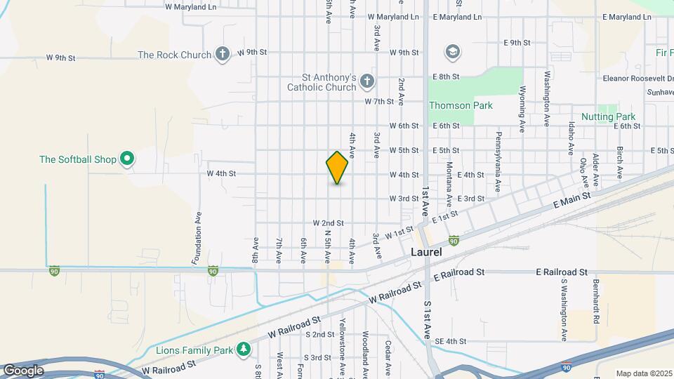 305 N 5th Ave Map and Location Details