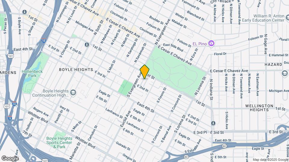 127 Rivera St Mapa y Detalles de la Ubicación