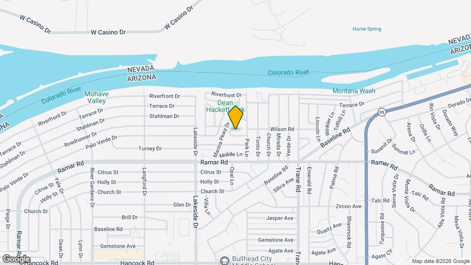 1097 Sahuaro Dr Map and Location Details