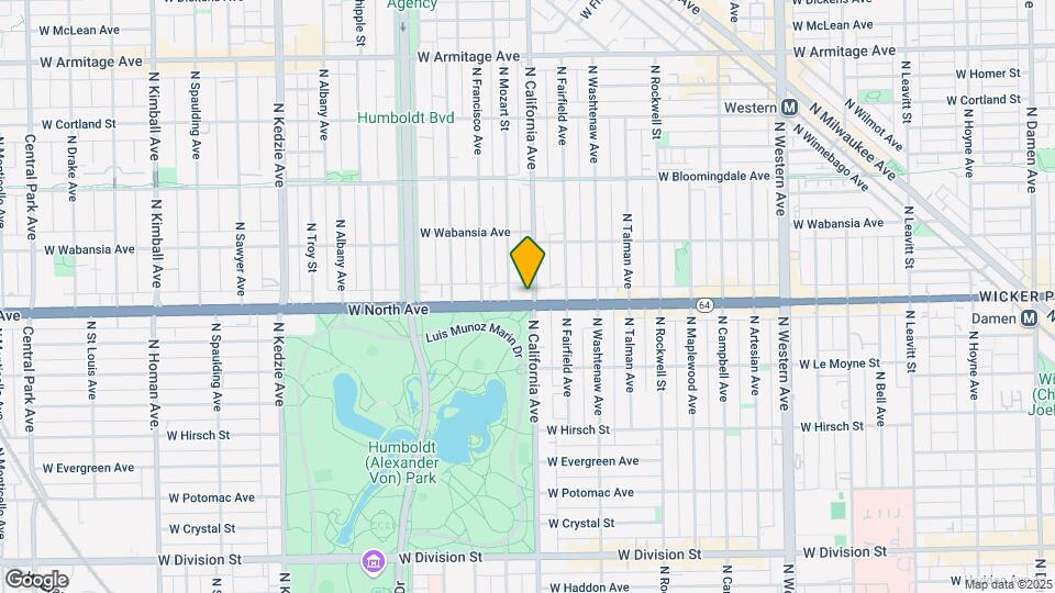 2800 W North Ave Mapa y Detalles de la Ubicación