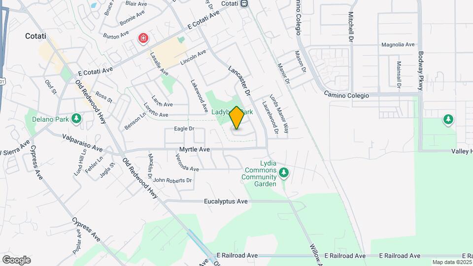 493 Landsdown Cir Map and Location Details