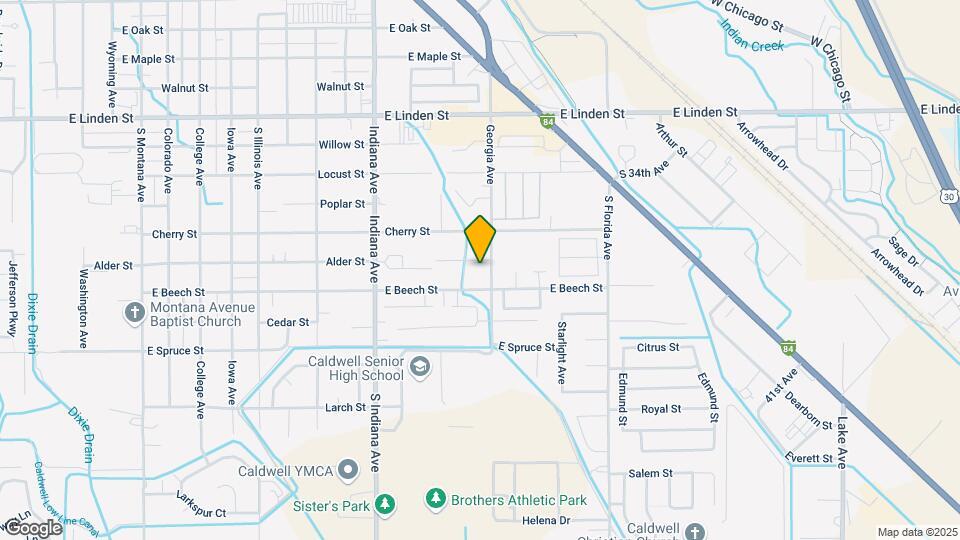 2416 Alder St Map and Location Details
