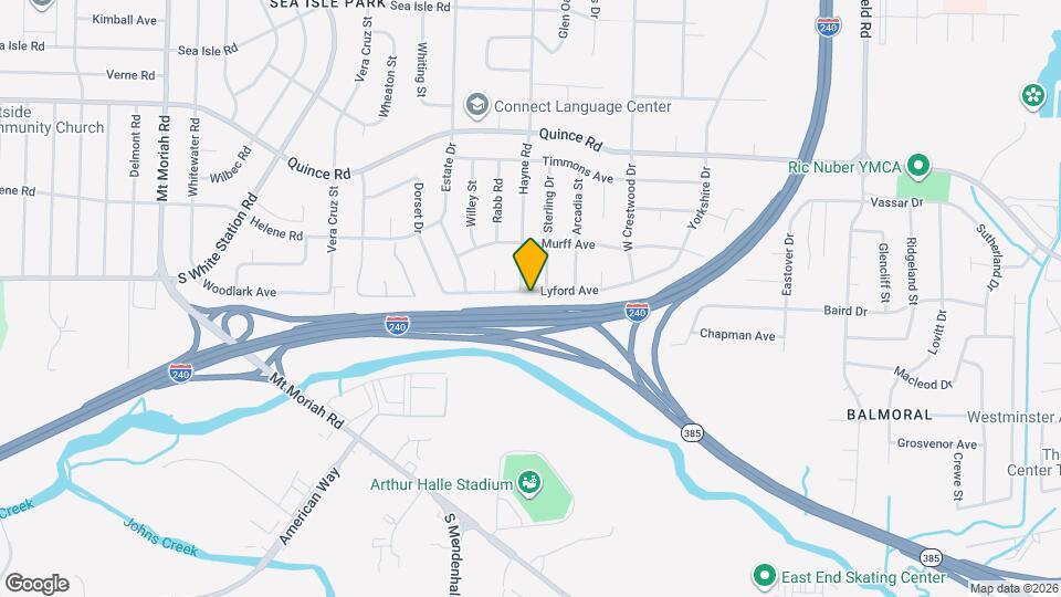 5405 Lyford Ave Map and Location Details