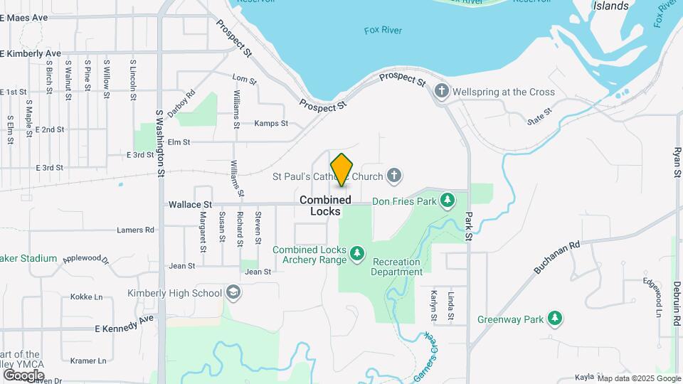 Villas of Combined Locks Map and Location Details