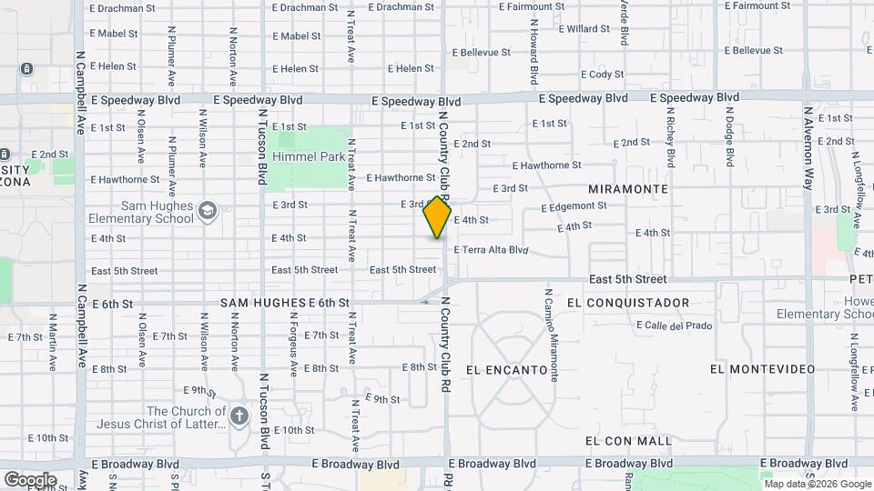 3080 E 4th St Map and Location Details