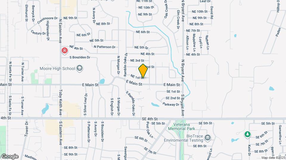 1512 NE 1st St Map and Location Details