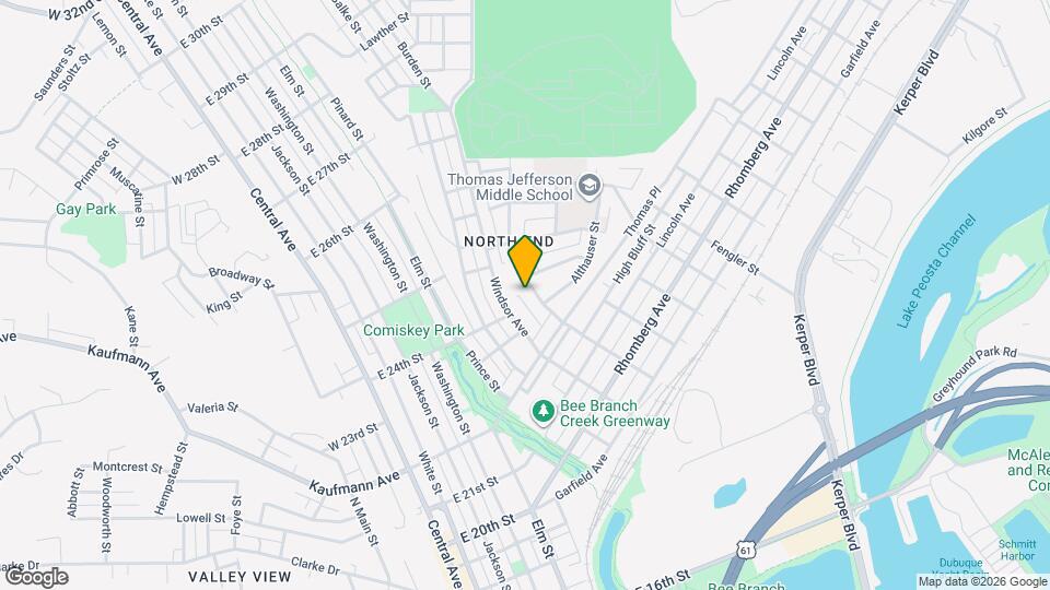 2403 Stafford St Map and Location Details