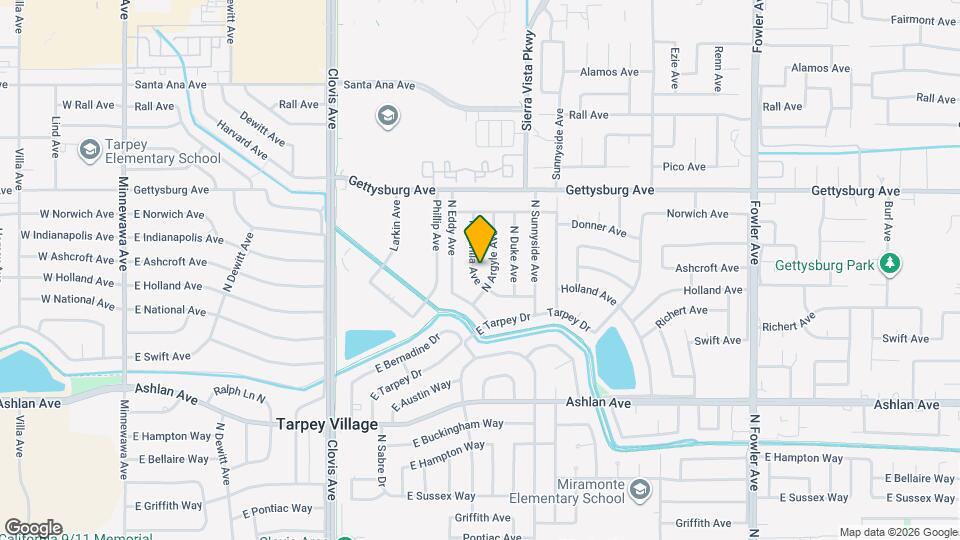 4442 N Manila Ave Map and Location Details