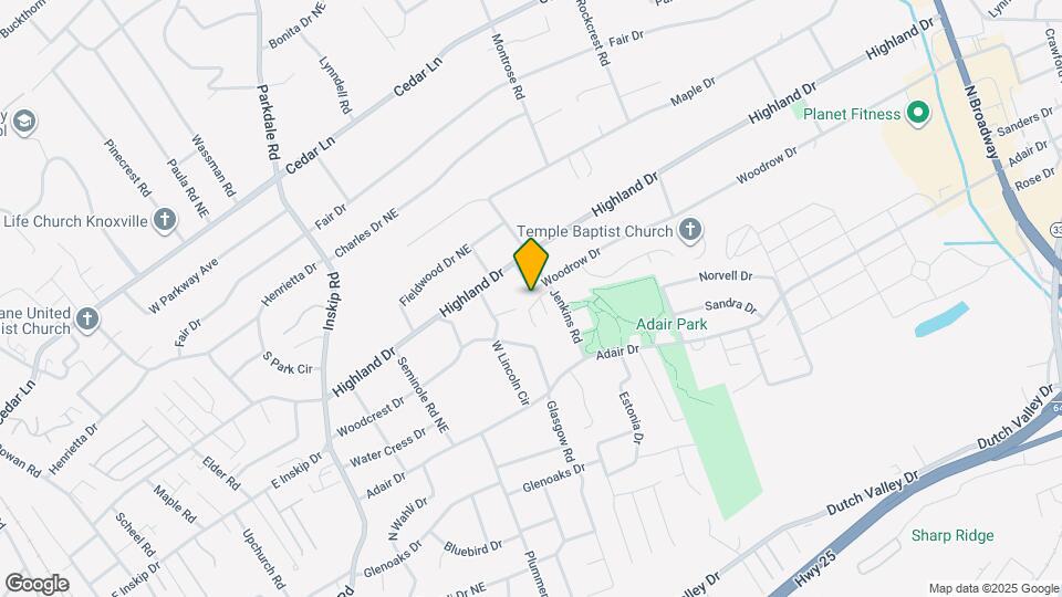 1667 Maple View Way Map and Location Details