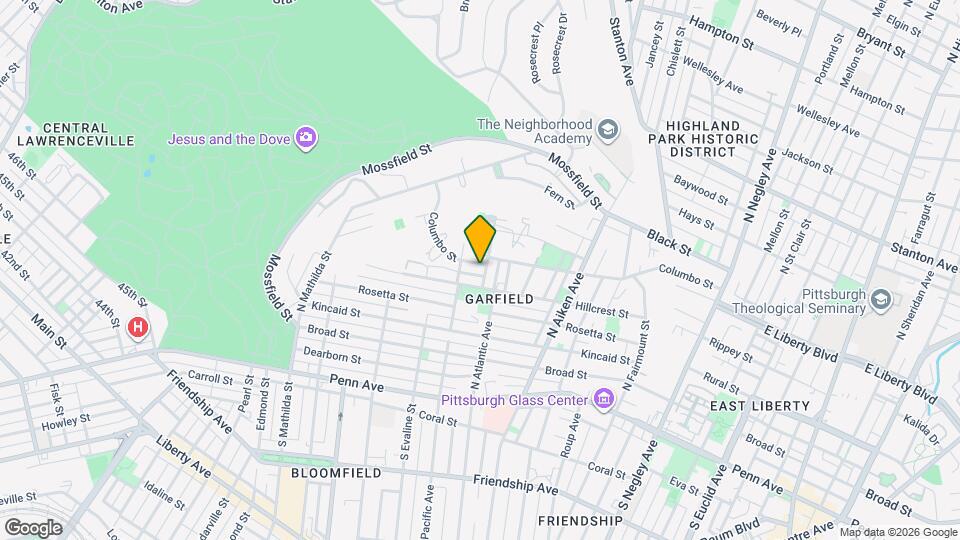 5218 Columbo St Map and Location Details