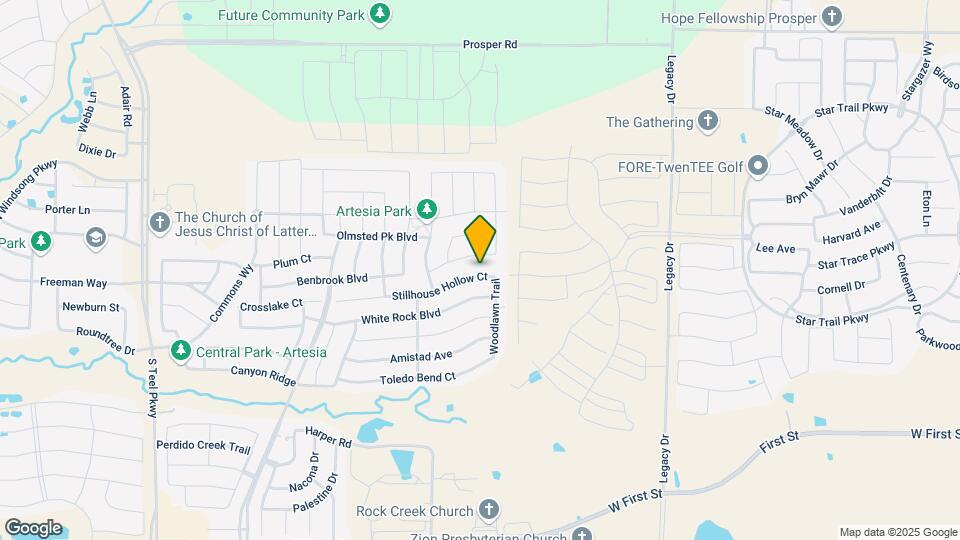 16709 Stillhouse Hollow Ct Map and Location Details
