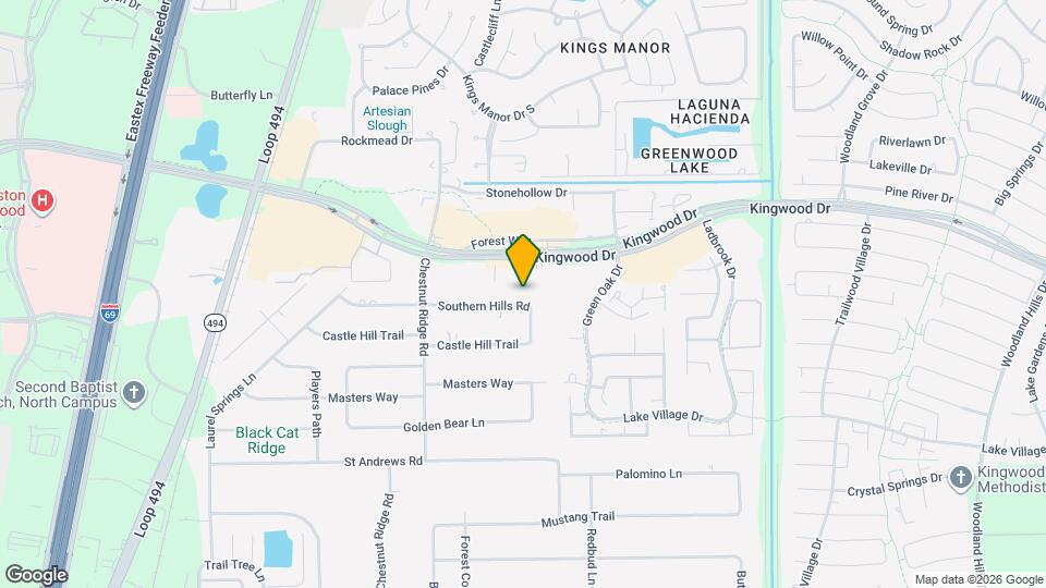 1307 Southern Hills Rd Map and Location Details