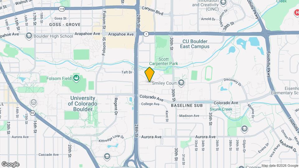 2861 Springdale Ln Map and Location Details