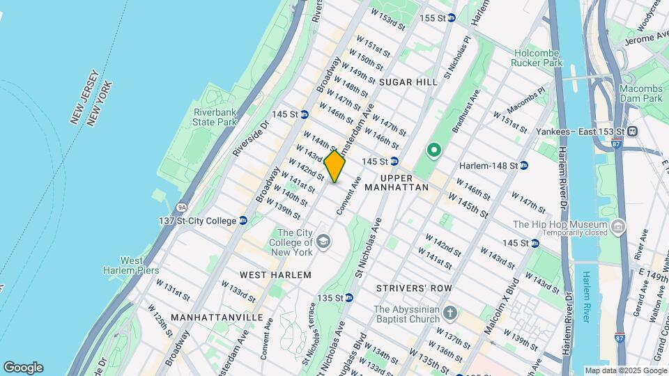 468 W 142nd St Map and Location Details