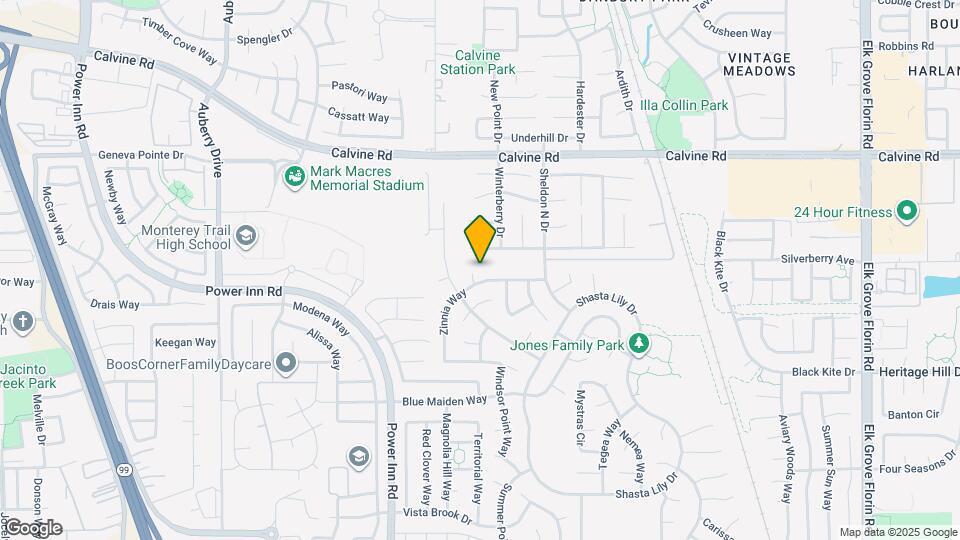 8511 Ocotillo Ct Map and Location Details