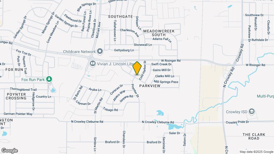 8857 Poynter St Map and Location Details