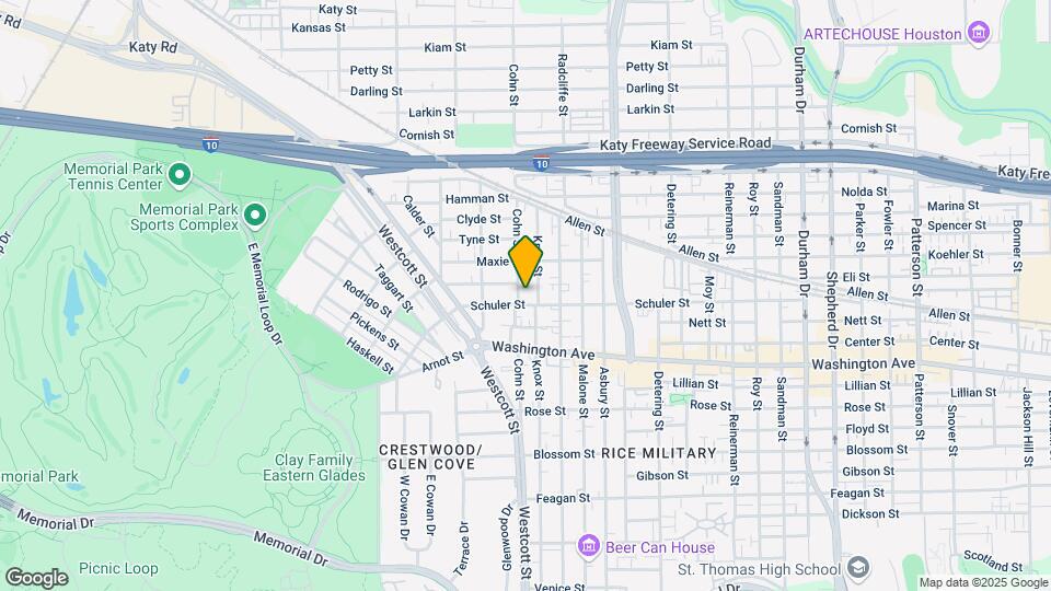 1304 Cohn St Map and Location Details