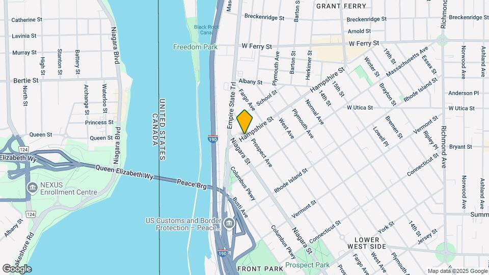 45 Hampshire St, Unit 1 Map and Location Details