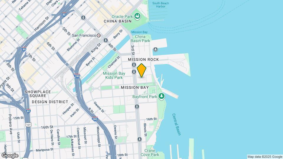 420 Mission Bay Boulevard North Map and Location Details