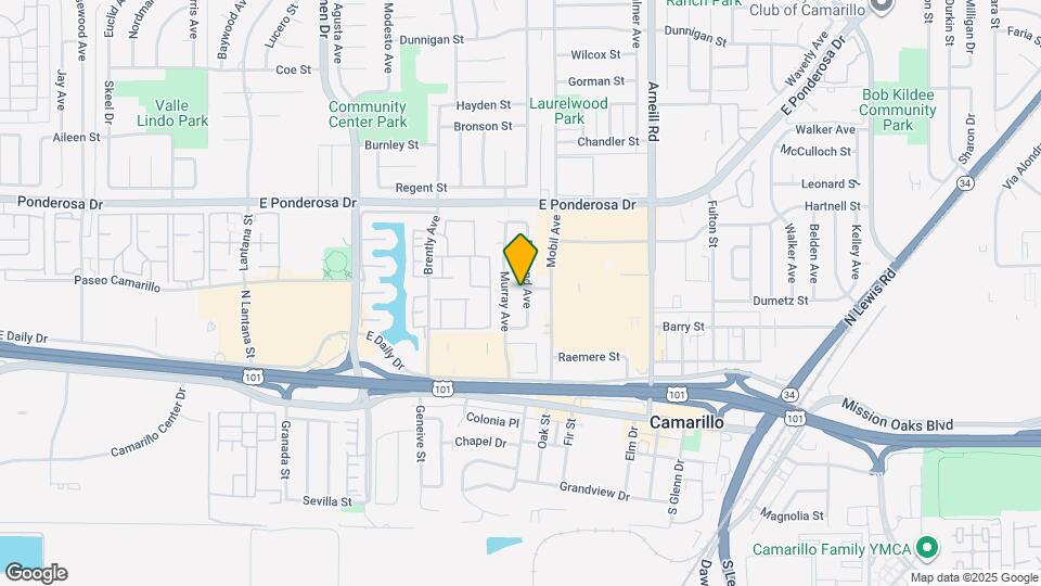 393 Rowland Ave Map and Location Details