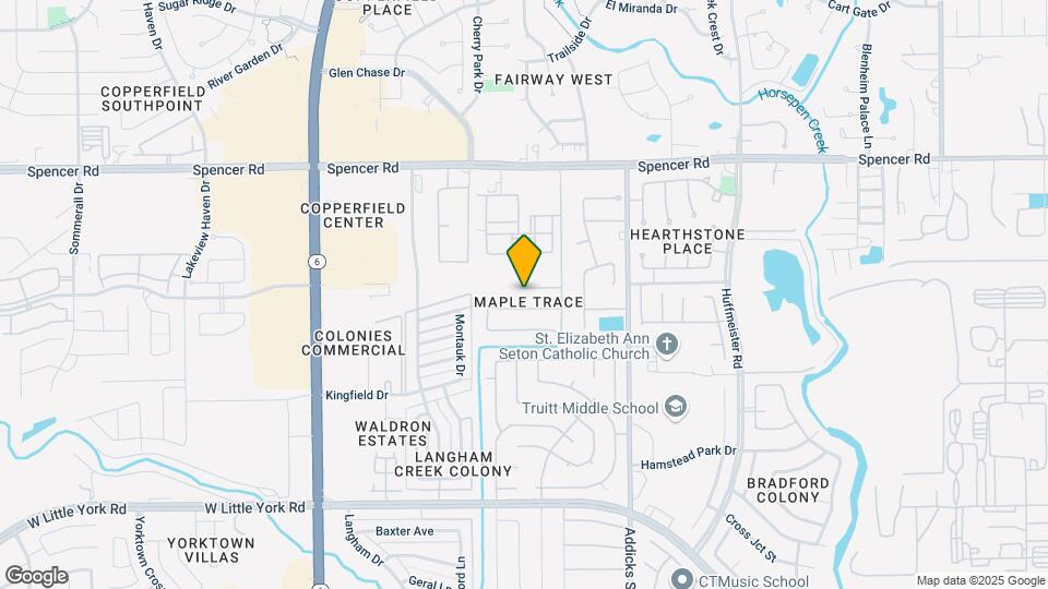 15215 Possumwood Dr Map and Location Details