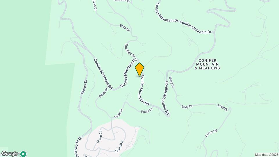 11243 Conifer Mountain Rd Map and Location Details