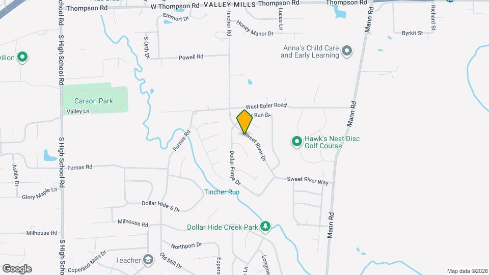 5586 Sweet River Dr Map and Location Details