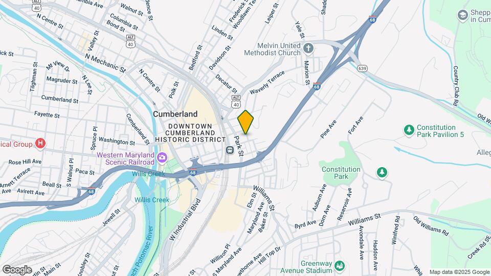 228 E Harrison St, Unit 2 Map and Location Details