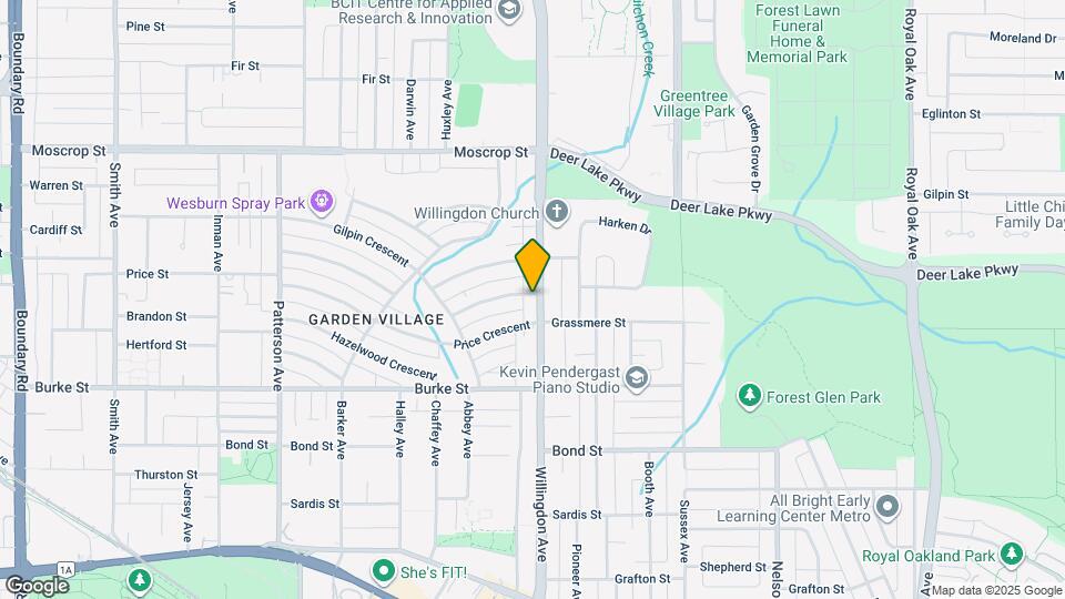 5015 Willingdon Ave Map and Location Details