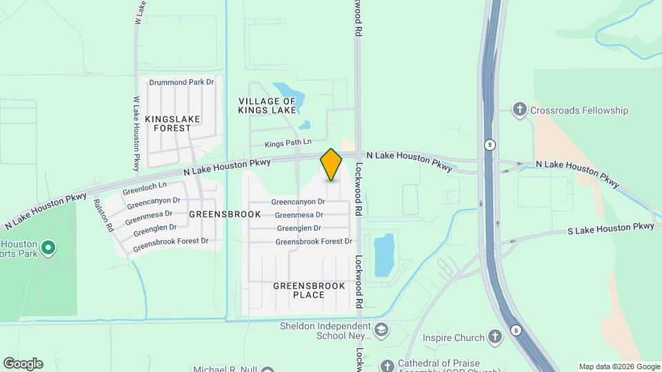 12022 Green Bluff Ct Map and Location Details