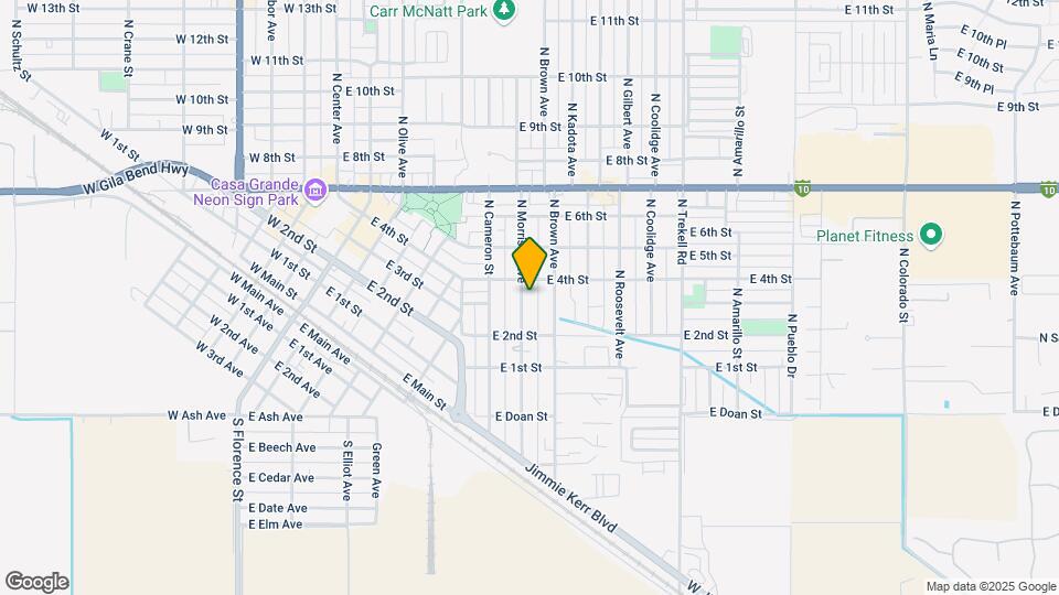 302 N Morrison Ave Map and Location Details