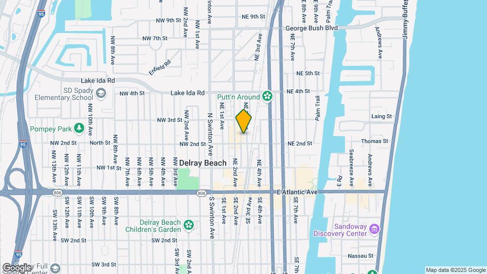 Pineapple Grove Condominium Portfolio Map and Location Details