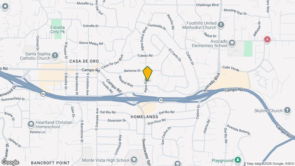 3667 Agua Dulce Blvd Map and Location Details