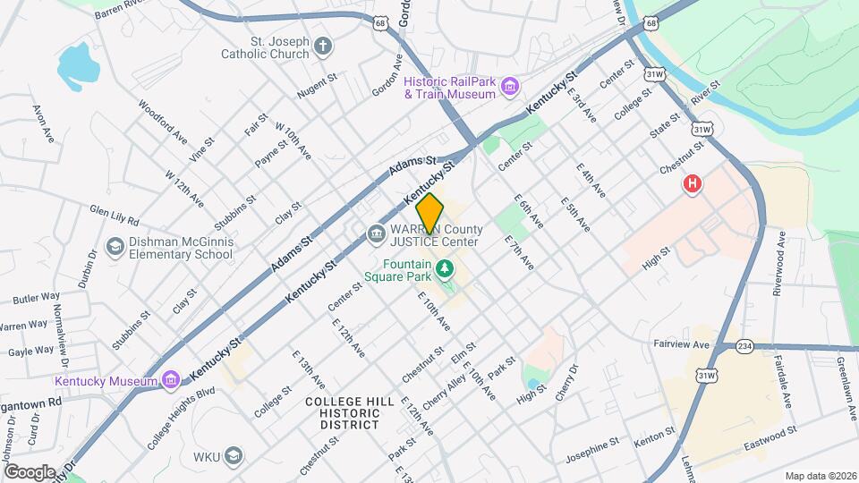 310 E Main Ave Map and Location Details