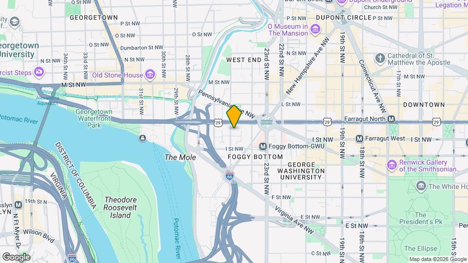945 25th St NW Map and Location Details