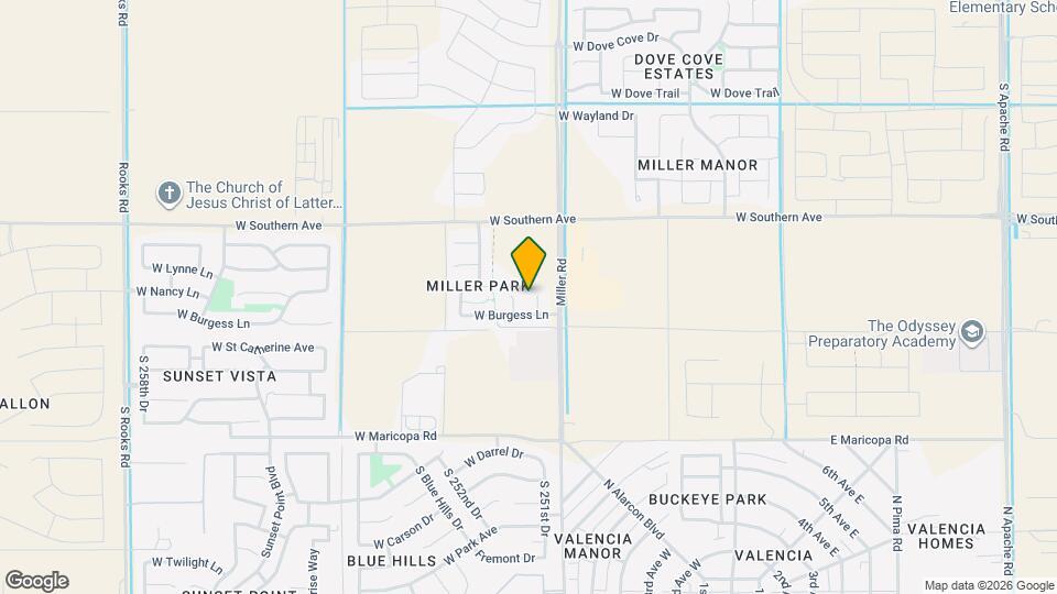 6280 S 251st Dr Map and Location Details